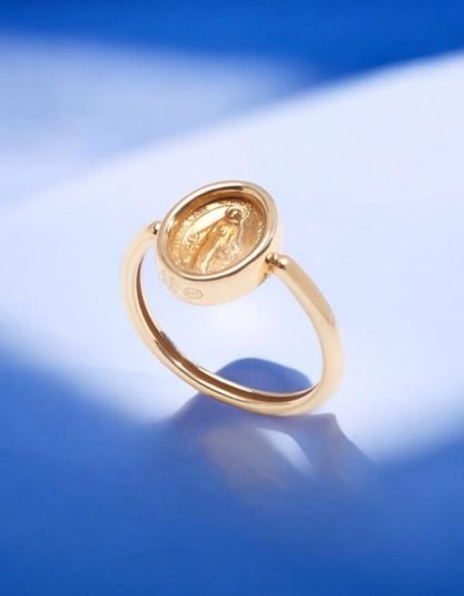 Anello mini madonna miracolosa