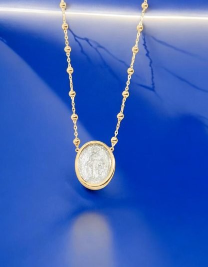 Collana santi e madonnine oro 18k elena braccini